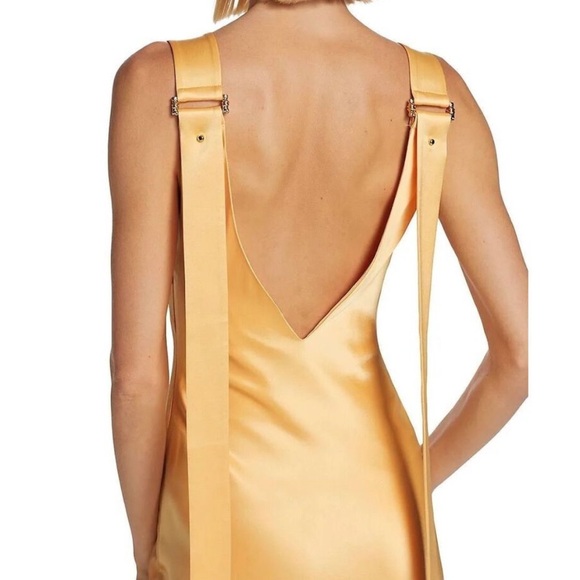 Acler Dresses & Skirts - Acler Wycombe Buttermilk Backless Satin Dress in 6